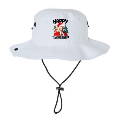 Happy Thanksgiving Trick Or Treat Funny Joe Biden Bucket Hat