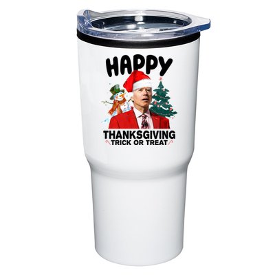 Happy Thanksgiving Trick Or Treat Funny Joe Biden Tumbler