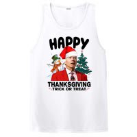 Happy Thanksgiving Trick Or Treat Funny Joe Biden PosiCharge Competitor Tank