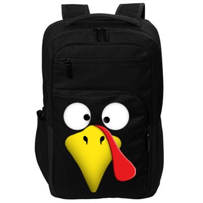 Happy Thanksgiving Turkey Outfit Funny Gift Impact Tech Backpack