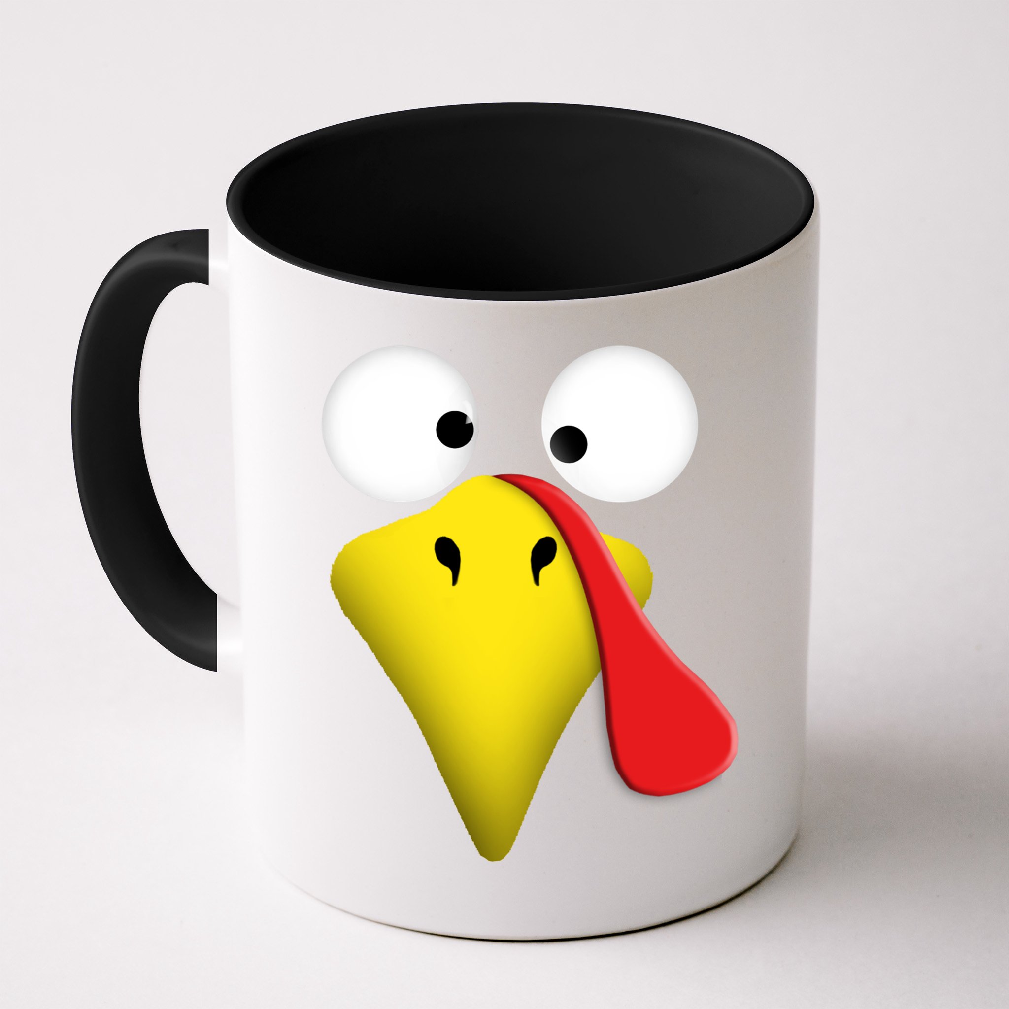 Happy Thanksgiving Turkey Outfit Funny Gift Mug