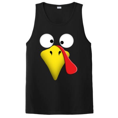 Happy Thanksgiving Turkey Outfit Funny Gift PosiCharge Competitor Tank