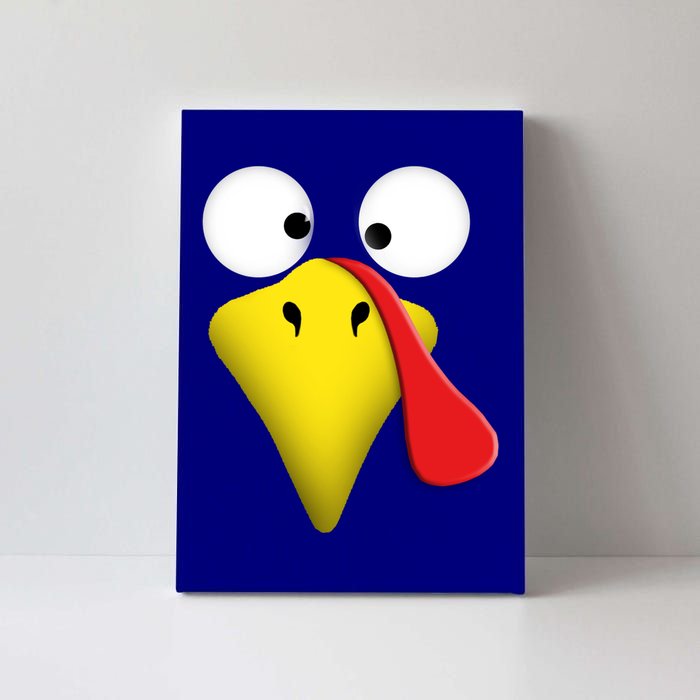 Happy Thanksgiving Turkey Outfit Funny Gift Canvas