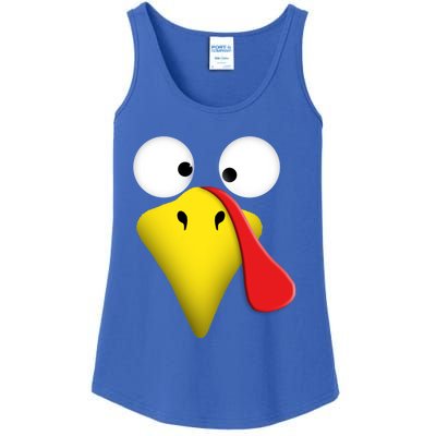 Happy Thanksgiving Turkey Outfit Funny Gift Ladies Essential Tank