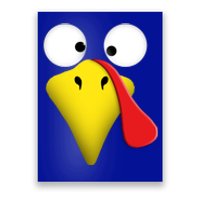 Happy Thanksgiving Turkey Outfit Funny Gift Poster