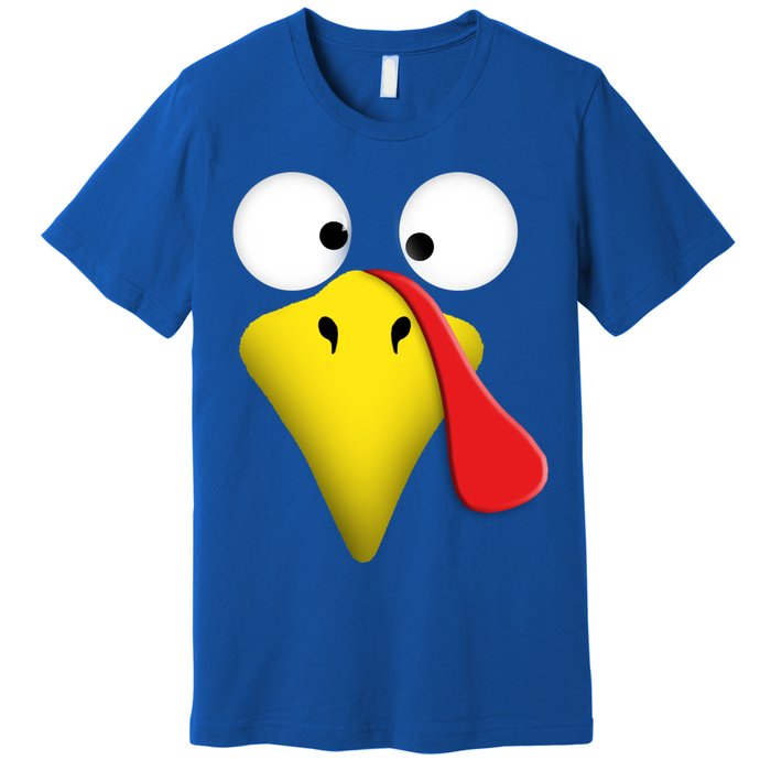 Happy Thanksgiving Turkey Outfit Funny Gift Premium T-Shirt