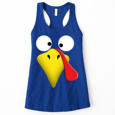 Happy Thanksgiving Turkey Outfit Funny Gift Womens Tank Top