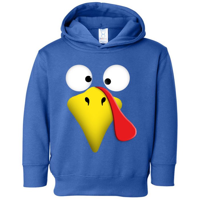 Happy Thanksgiving Turkey Outfit Funny Gift Toddler Hoodie