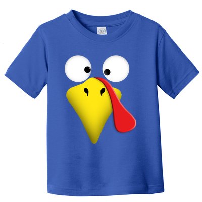 Happy Thanksgiving Turkey Outfit Funny Gift Toddler T-Shirt