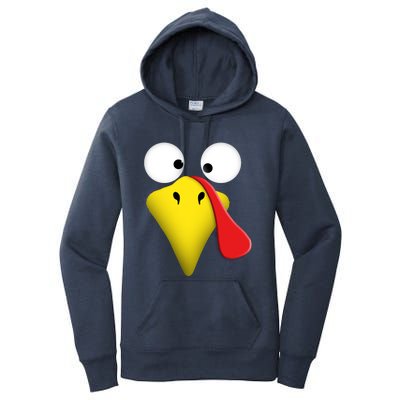 Happy Thanksgiving Turkey Outfit Funny Gift Women's Pullover Hoodie