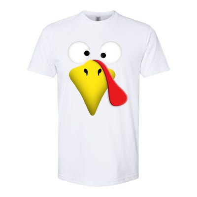 Happy Thanksgiving Turkey Outfit Funny Gift Softstyle® CVC T-Shirt