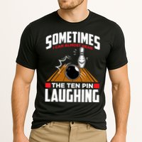 Hear The Ten Pin Laughing Funny Bowler & Bowling TShirt Cooling Performance Crew T-Shirt