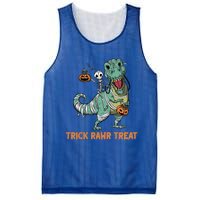 Halloween Trex Tgiftrex Trick Rawr Treat Funny Dinosaur Mummy Gift Mesh Reversible Basketball Jersey Tank