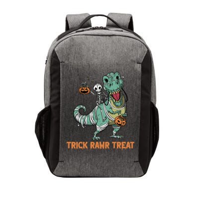 Halloween Trex Tgiftrex Trick Rawr Treat Funny Dinosaur Mummy Gift Vector Backpack