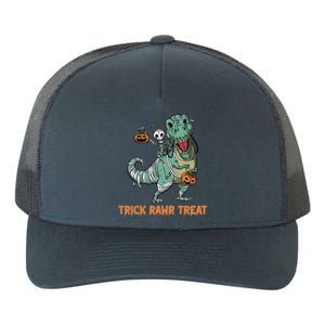 Halloween Trex Tgiftrex Trick Rawr Treat Funny Dinosaur Mummy Gift Yupoong Adult 5-Panel Trucker Hat