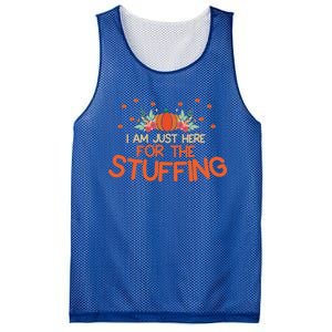 Happy Thanksgiving Turkey Pumpkin Pie Autumn Gift Mesh Reversible Basketball Jersey Tank