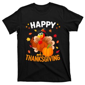 Happy Thanksgiving Turkey Day Autumn Fall Family T-Shirt