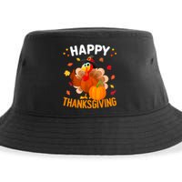 Happy Thanksgiving Turkey Day Autumn Fall Family Sustainable Bucket Hat