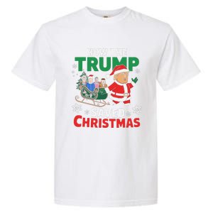 How The Trump Saved Christmas Funny Trump Christmas Garment-Dyed Heavyweight T-Shirt