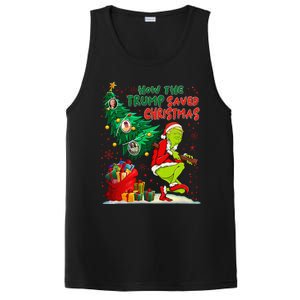 How The Trump Saved Christmas Funny Trump Christmas 2024 PosiCharge Competitor Tank