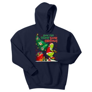 How The Trump Saved Christmas Funny Trump Christmas 2024 Kids Hoodie