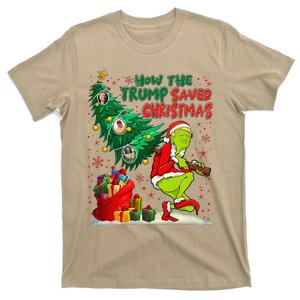 How The Trump Saved Christmas Funny Trump Christmas 2024 T-Shirt