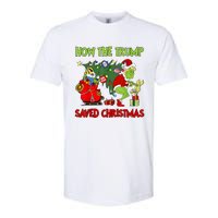 How The Trump Saved Christmas Funny Trump Christmas 2024 Softstyle CVC T-Shirt