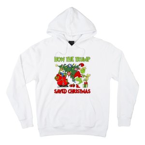 How The Trump Saved Christmas Funny Trump Christmas 2024 Hoodie