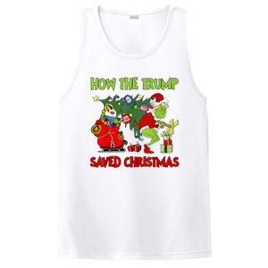 How The Trump Saved Christmas Funny Trump Christmas 2024 PosiCharge Competitor Tank