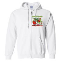 How The Trump Saved Christmas Funny Trump Christmas 2024 Full Zip Hoodie