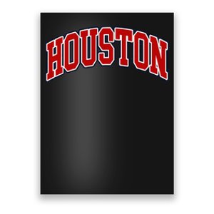 Houston Texas Throwback Design Print Htown Classic Poster