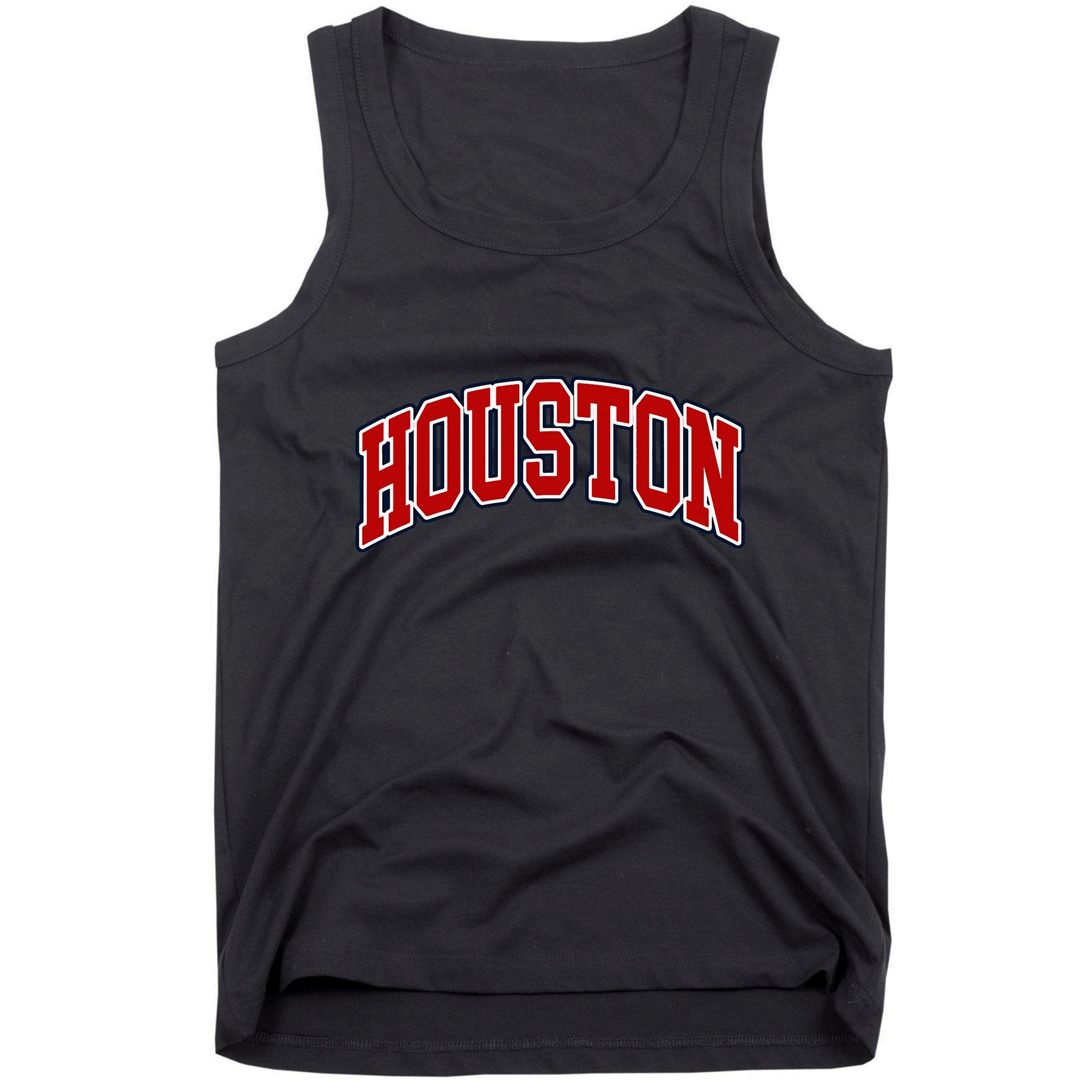Houston Texas Throwback Design Print Htown Classic Tank Top