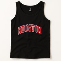 Houston Texas Throwback Design Print Htown Classic Tank Top