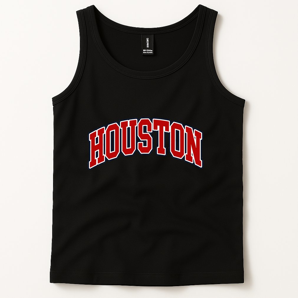 Houston Texas Throwback Design Print Htown Classic Tank Top