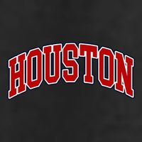 Houston Texas Throwback Design Print Htown Classic Golf Towel