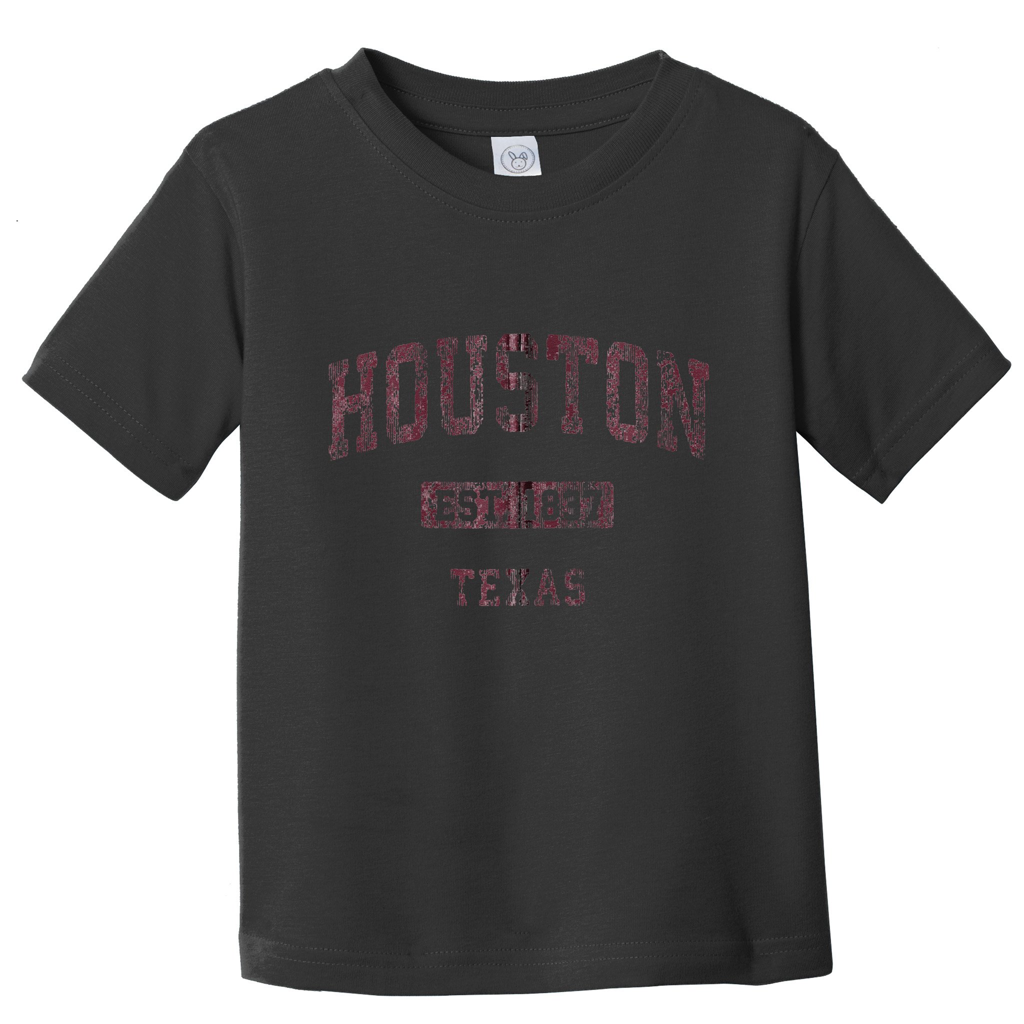 Houston Texas Tx Vintage Athletic Sports Toddler T-Shirt