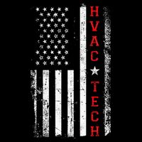 Hvac Technician Tech American Flag Vintage Hvac Technician Bucket Hat