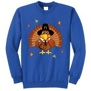 Happy Thanksgiving Turkey Nurse Holiday Nurse Thankful Fall Gift Sweatshirt