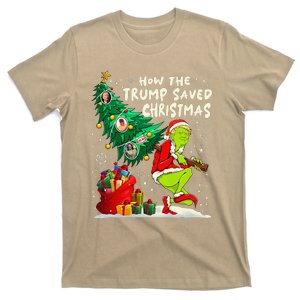 How The Trump Saved Christmas Funny Trump Christmas 2024 T-Shirt