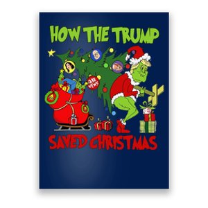 How The Trump Saved Christmas Funny Trump Christmas Poster