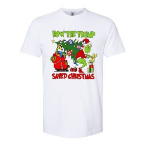 How The Trump Saved Christmas Funny Trump Christmas Softstyle CVC T-Shirt