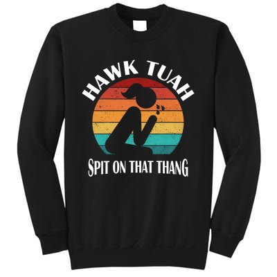 Hawk Tuah Trendy Sweatshirt