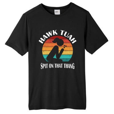 Hawk Tuah Trendy Tall Fusion ChromaSoft Performance T-Shirt