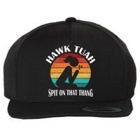 Hawk Tuah Trendy Wool Snapback Cap