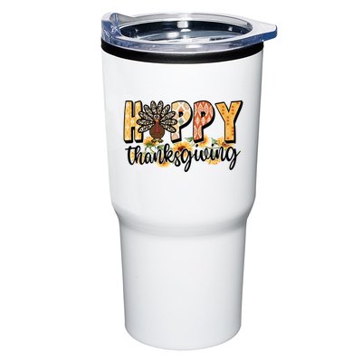 Happy Thanksgiving Turkey Cute Holiday Tumbler