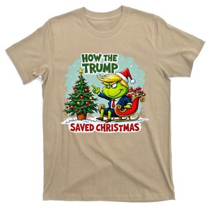 How The Trump Saved Christmas Funny Trump Christmas 2024 T-Shirt