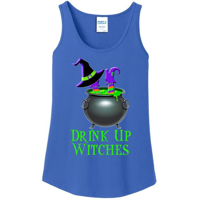 Halloween Trick Treat Witches Up Gift Ladies Essential Tank