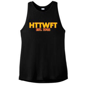 HTTWFT Hail To The Washington Football Team  Ladies PosiCharge Tri-Blend Wicking Tank