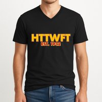 HTTWFT Hail To The Washington Football Team  V-Neck T-Shirt