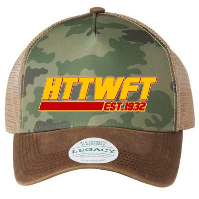HTTWFT Hail To The Washington Football Team Est 1932 Legacy Tie Dye Trucker Hat